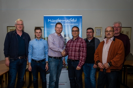 Der neu gewählte Vorstand der SPD Münstermaifeld